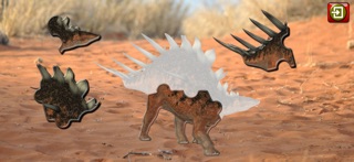 Kids Dinosaur Jigsaw Puzzles iPhone screenshot