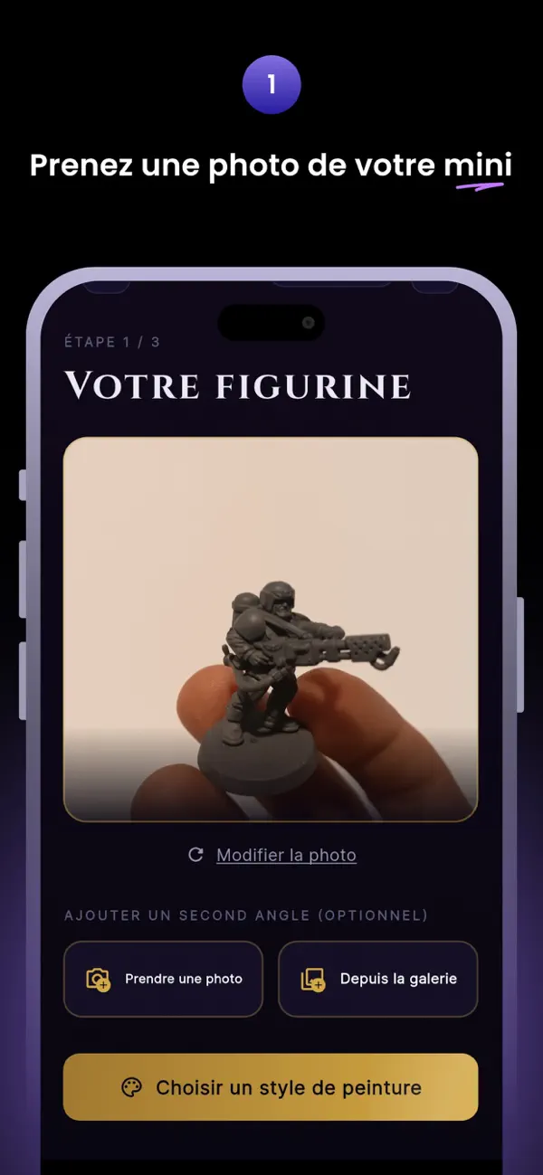 Screenshot #2 pour GreyForge - painting assistant