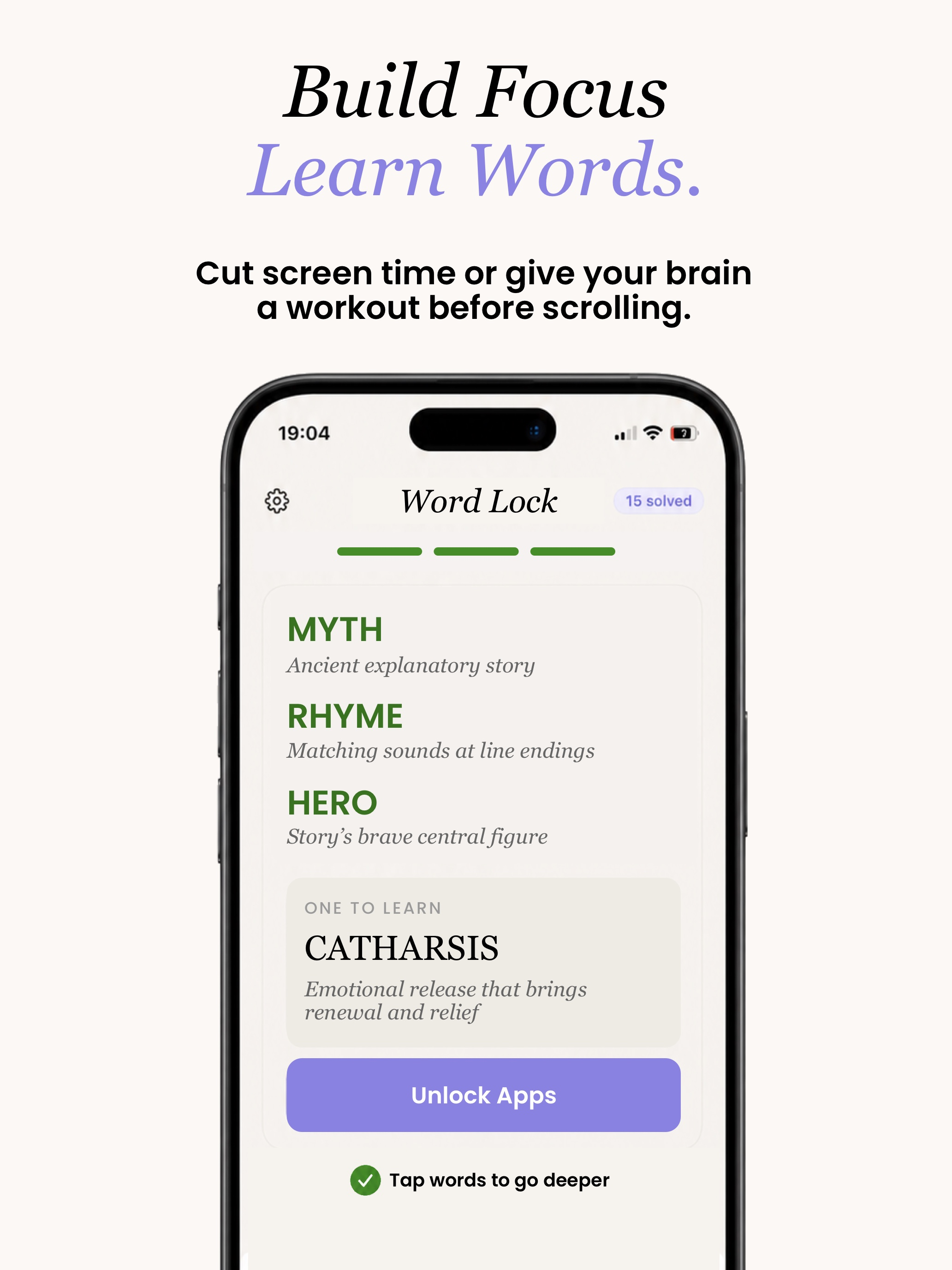 Word Lock: Block Apps & Learn screenshot 12