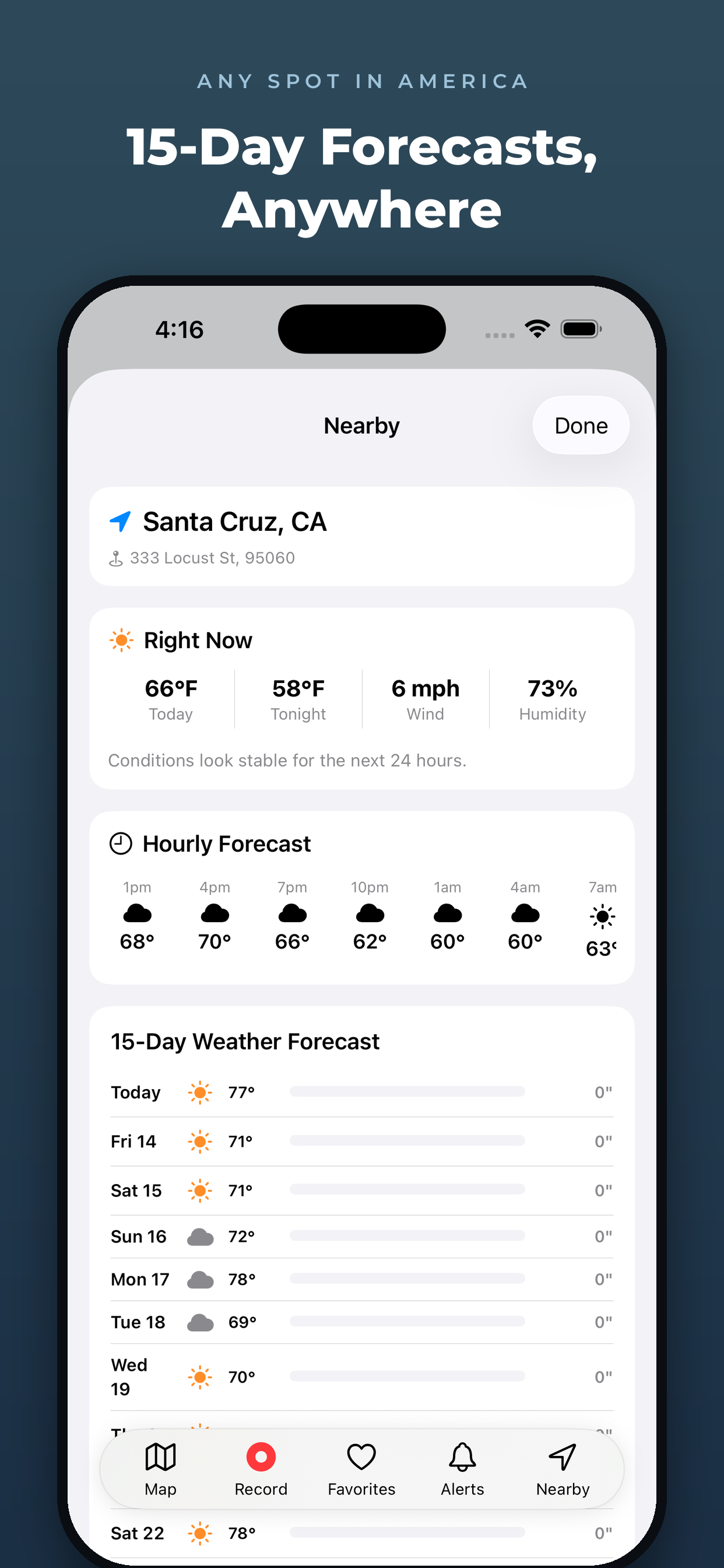 Snoflo: Live Snow & River Map screenshot 7