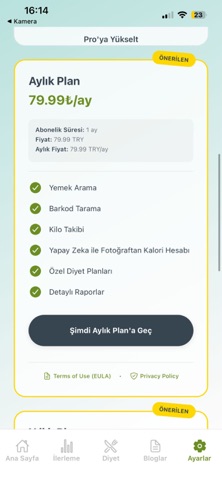 DiyetPro screenshot