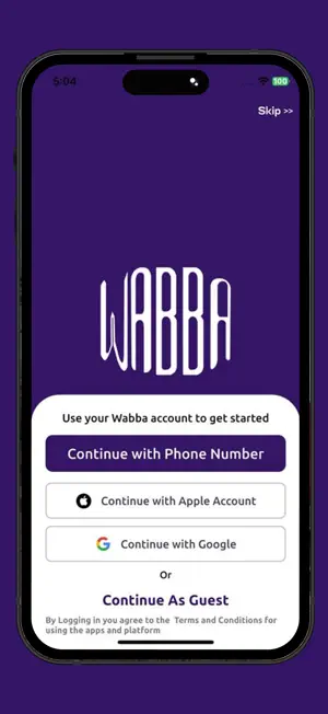 Wabba screenshot 1