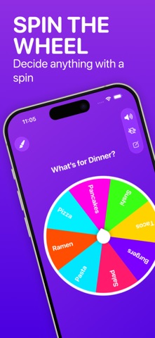 Finger Chooser · iPhone screenshot