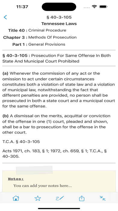 TCA, TN Code (Tennessee Law)のおすすめ画像4