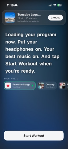 GymVoice Screenshot 2 of 7