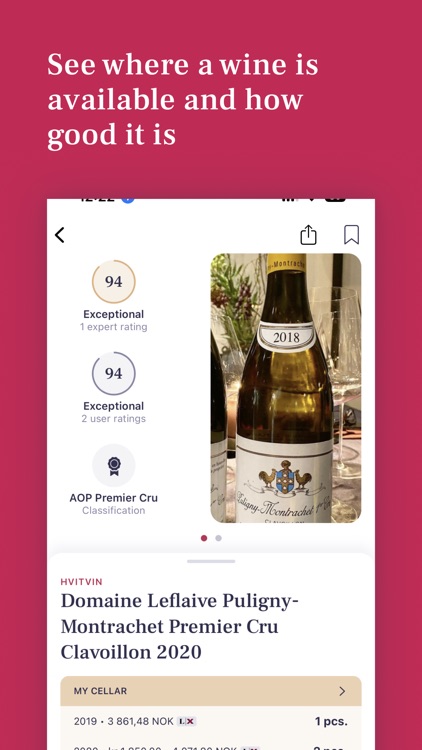 Vinify: Wine cellar & reviews screenshot-5