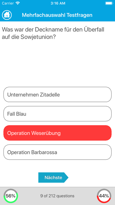 Screenshot #2 pour Der Zweite Weltkrieg Quiz