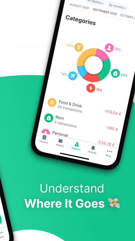 #2. Spendee Budget App & Planner (iOS) Podle: Cleevio s.r.o.