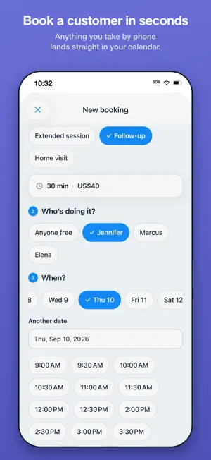 2BookNow Appointment Scheduler screenshot 4