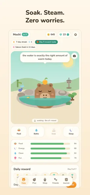 Chill Capy screenshot 3