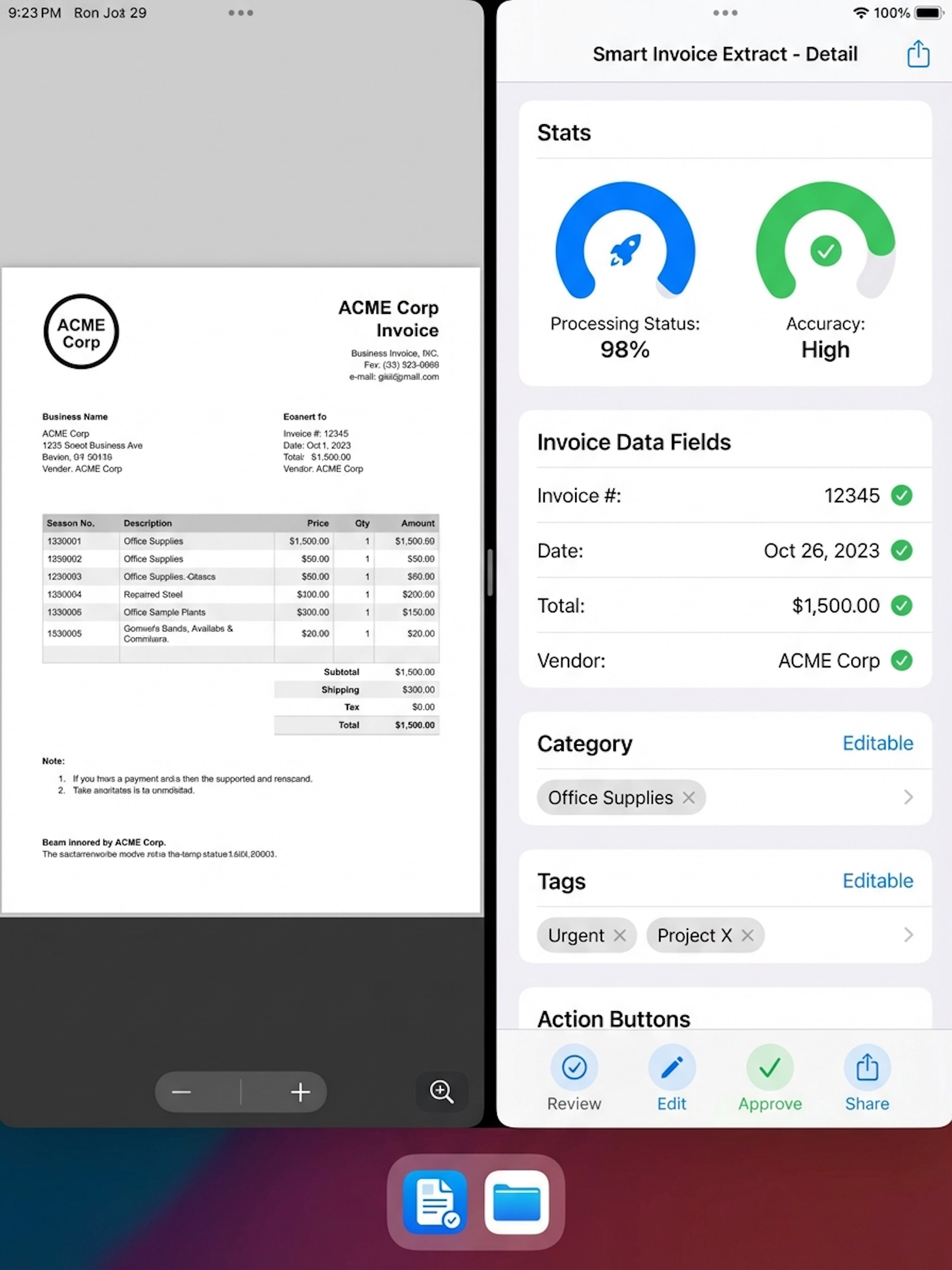 Smart Invoice Extract screenshot 7