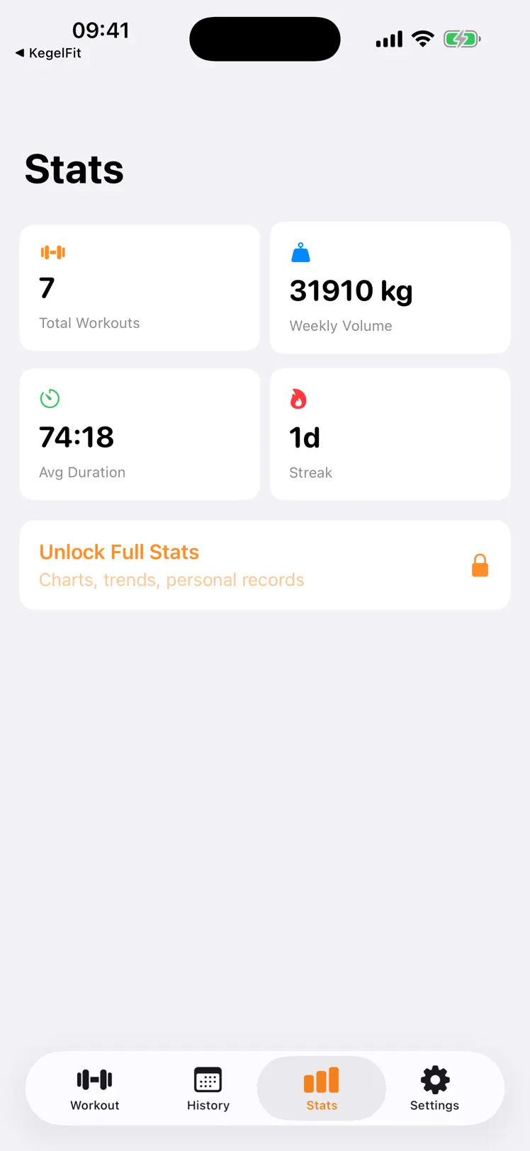 RepSheet screenshot 3