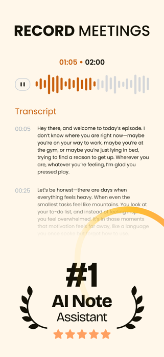 Note AI - Note Taker Screenshot 3 of 5