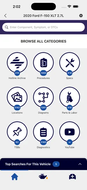 Direct-Hit Mobile by Identifix screenshot 1