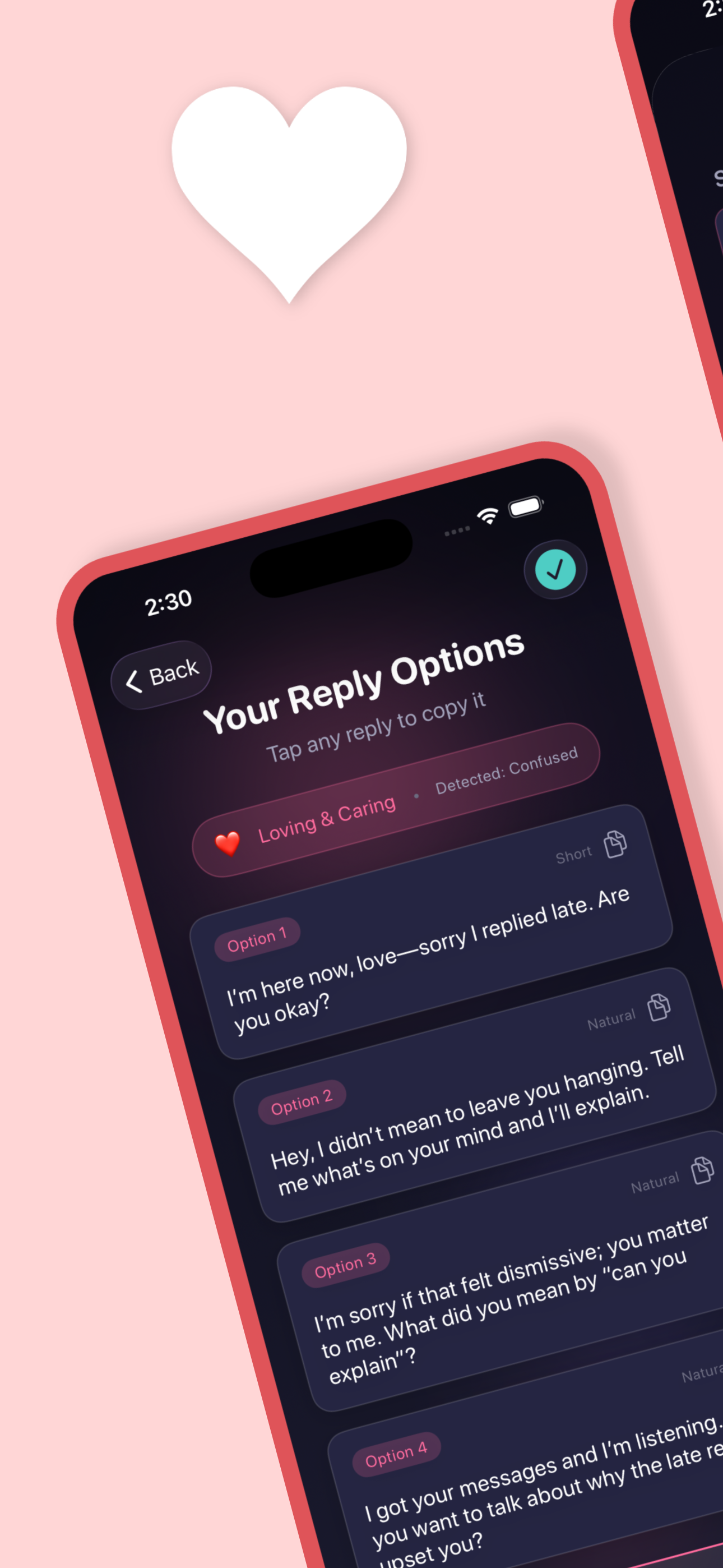 HeartChat AI – Smart Replies