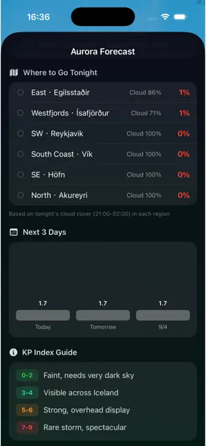 GasMap Iceland screenshot 4