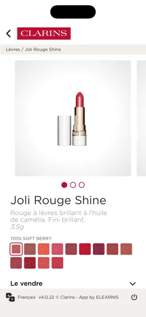 Clarins Product Library screenshot 4