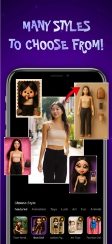 AI Action Figure - RoobAi iPhone screenshot
