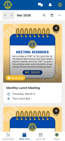 Butts County Lions Club screenshot
