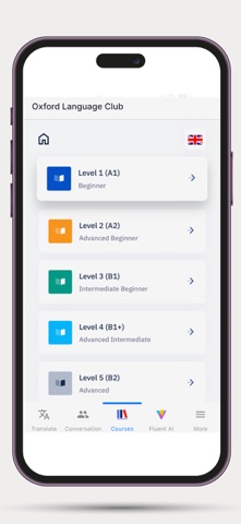 Oxford Langauge Club iPhone screenshot