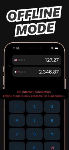 Pesos to Dollars - Conversion screenshot