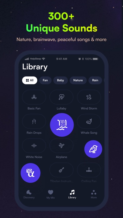 HelpSleep: Sleep relax music Screenshot