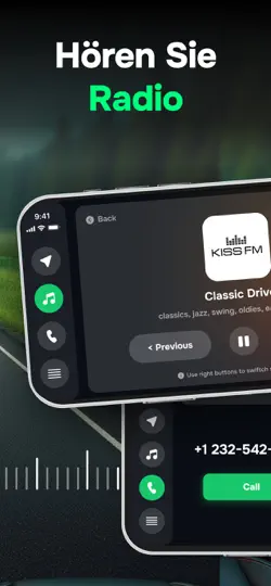 Screenshot von Car Play Connect: Auto Sync auf dem iPhone 5