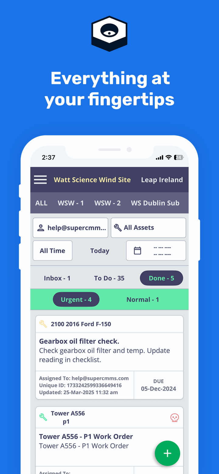 Super CMMS screenshot 3