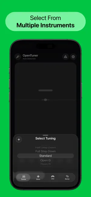 OpenTuner: Guitar & More screenshot 3