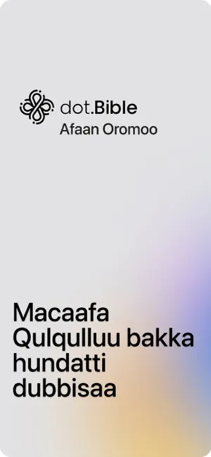 dot.Bible Afaan Oromoo screenshot 2