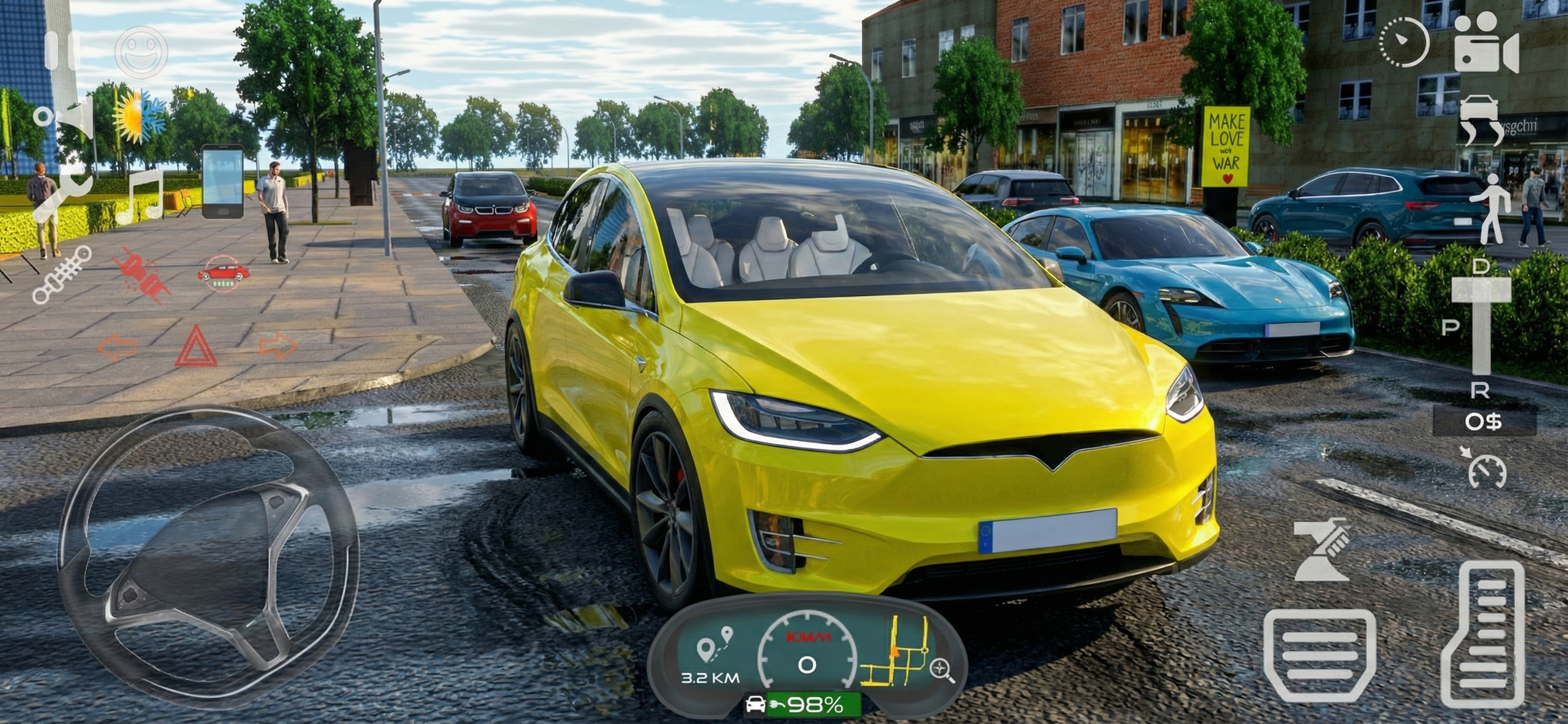 Electric Car Simulator Real 3D