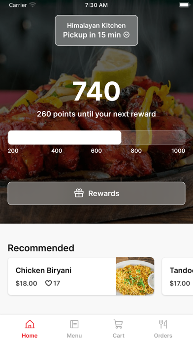 Himalayan Kitchen SD Screenshot