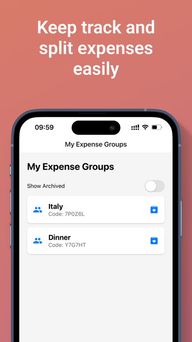 Splitright Screenshot