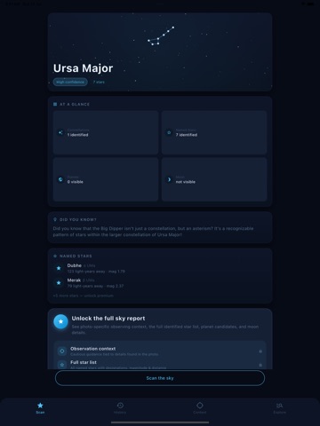 SkyScope – Night Sky Guide iPad screenshot
