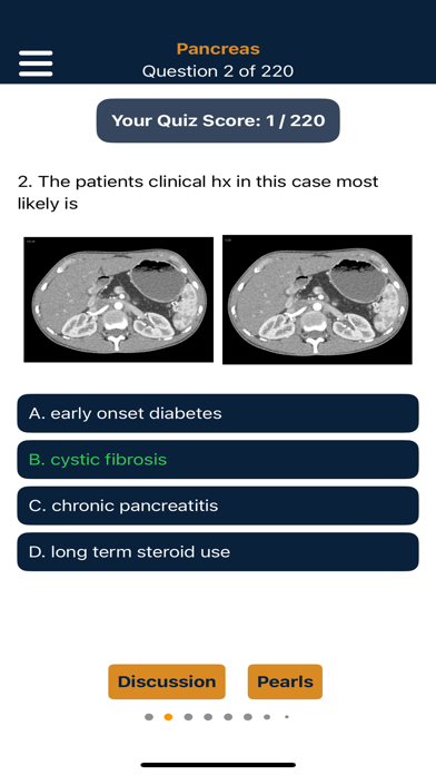 CTisus Pancreas Compendium iPhone screenshot 10 - Medical app