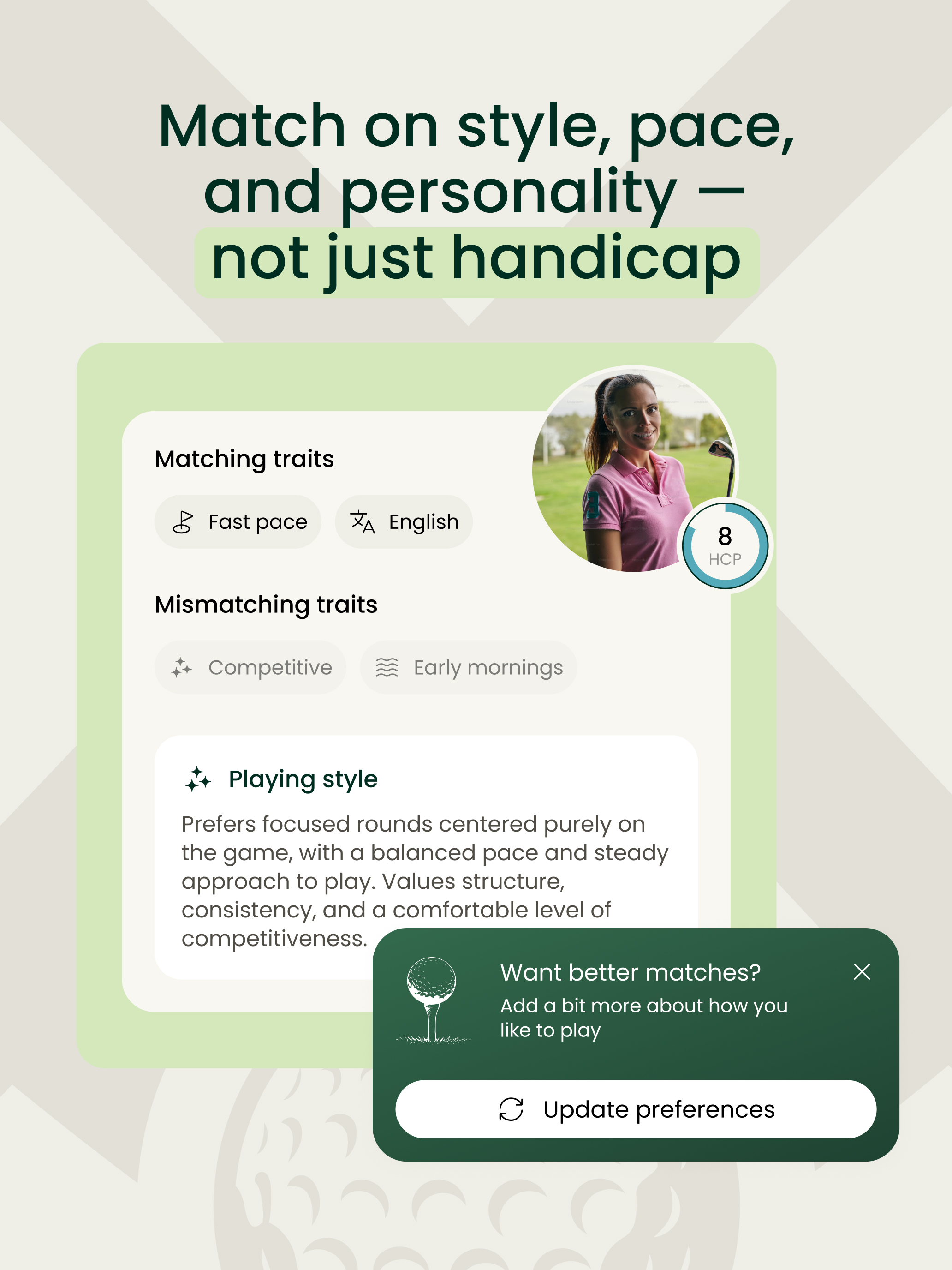 Mulligan: Find Golfers screenshot 8