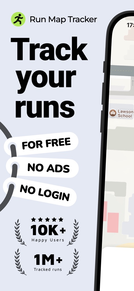 Run Tracker Map: GPS & Pacer - Sports App | MWM