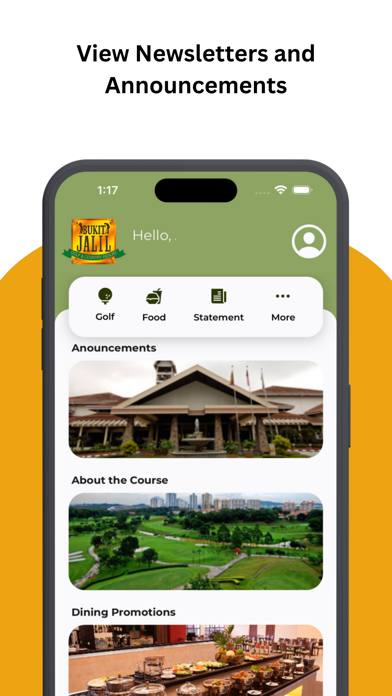 Bukit Jalil Golf Screenshot