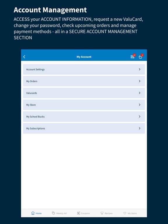Food City Mobile iPad screenshot 6 - Shopping app