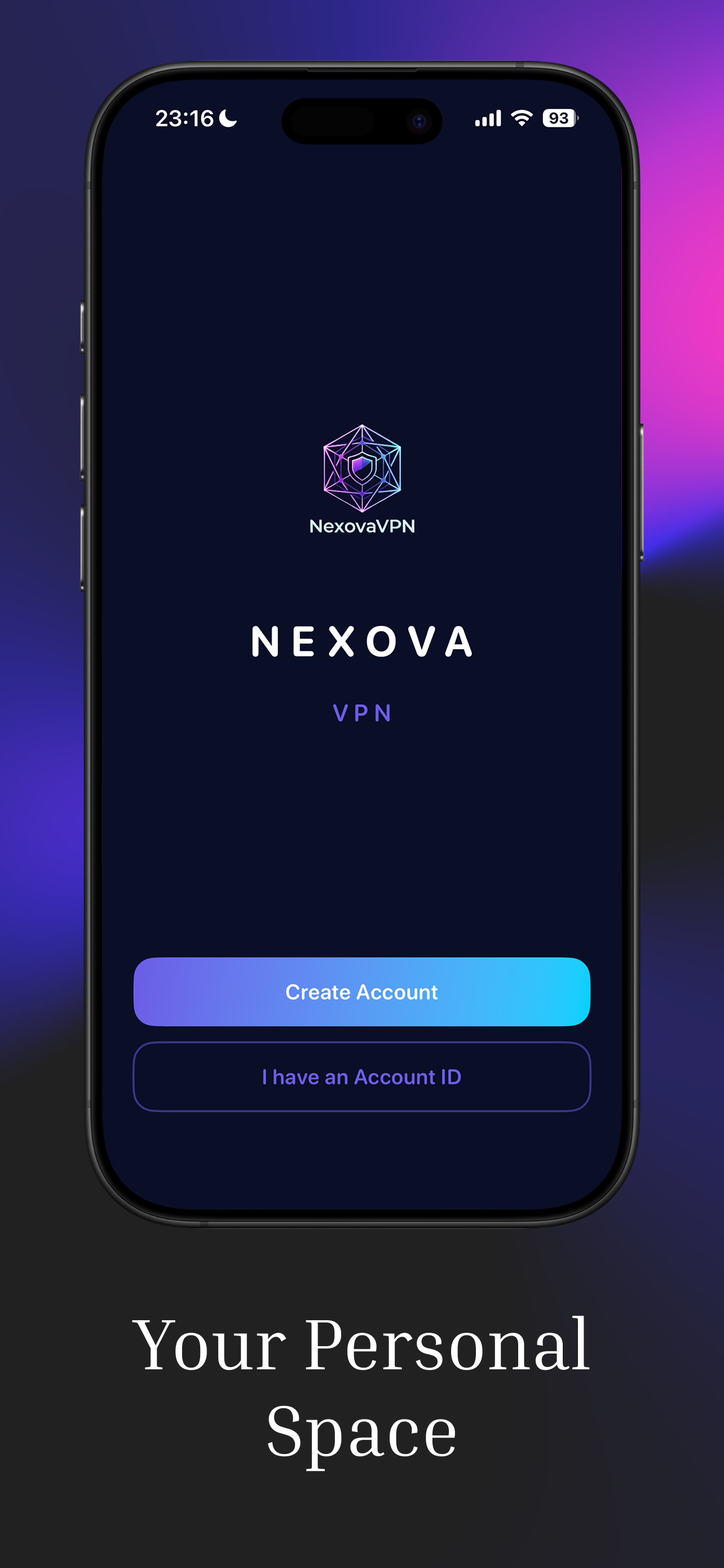 Nexova VPN screenshot 2