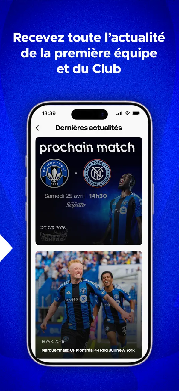 Screenshot #2 pour CF Montréal