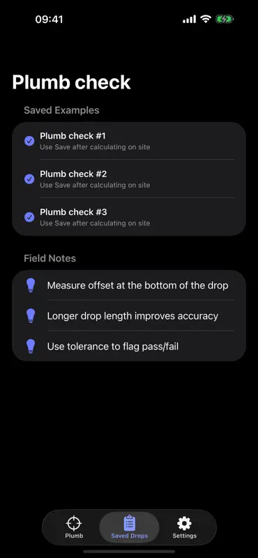 PlumbBob Pro Max screenshot 2 of 3