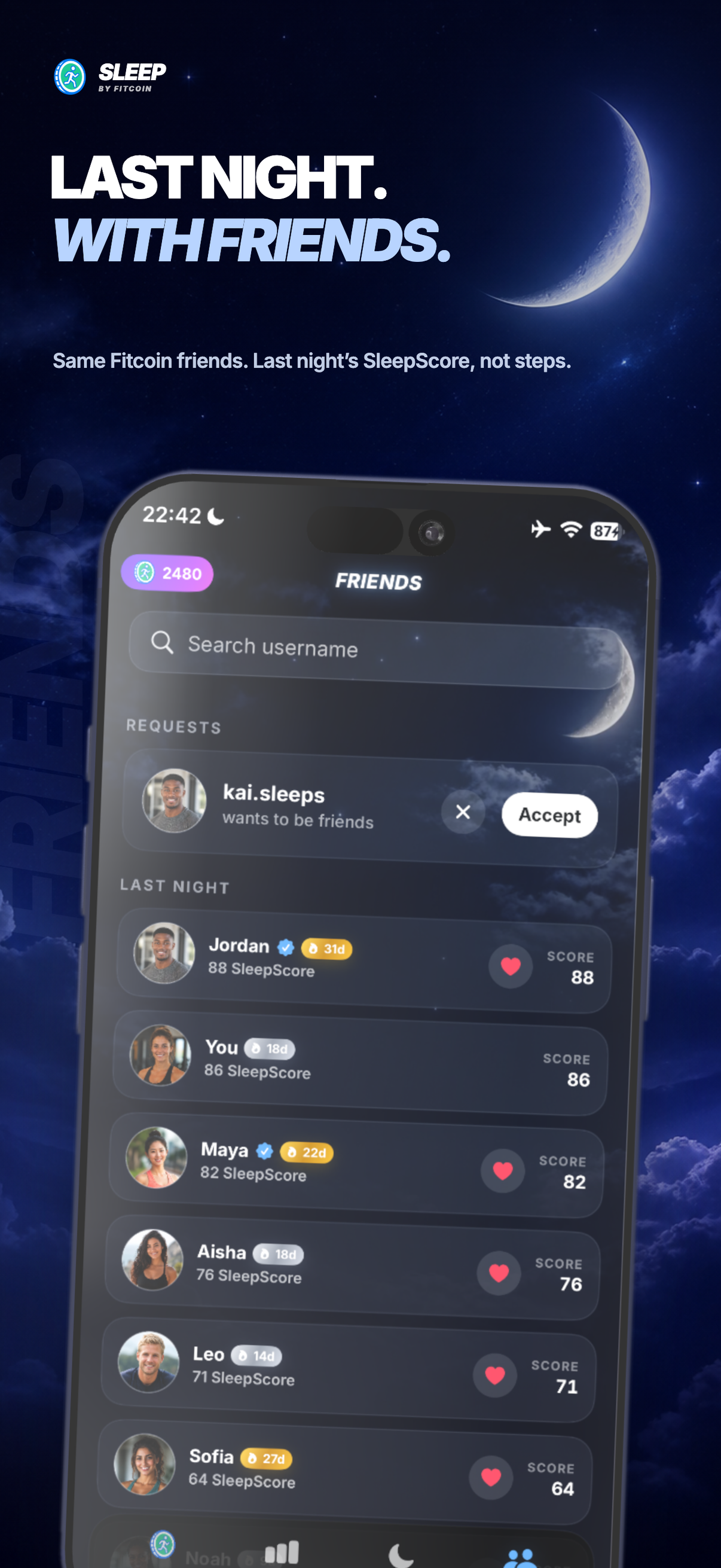 Sleep by Fitcoin screenshot 6