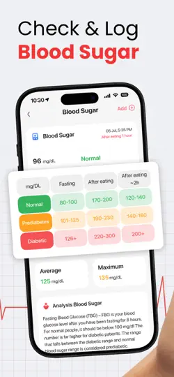 Heartory: Pulse & BP Monitor iPhone Ekran Görüntüsü 4