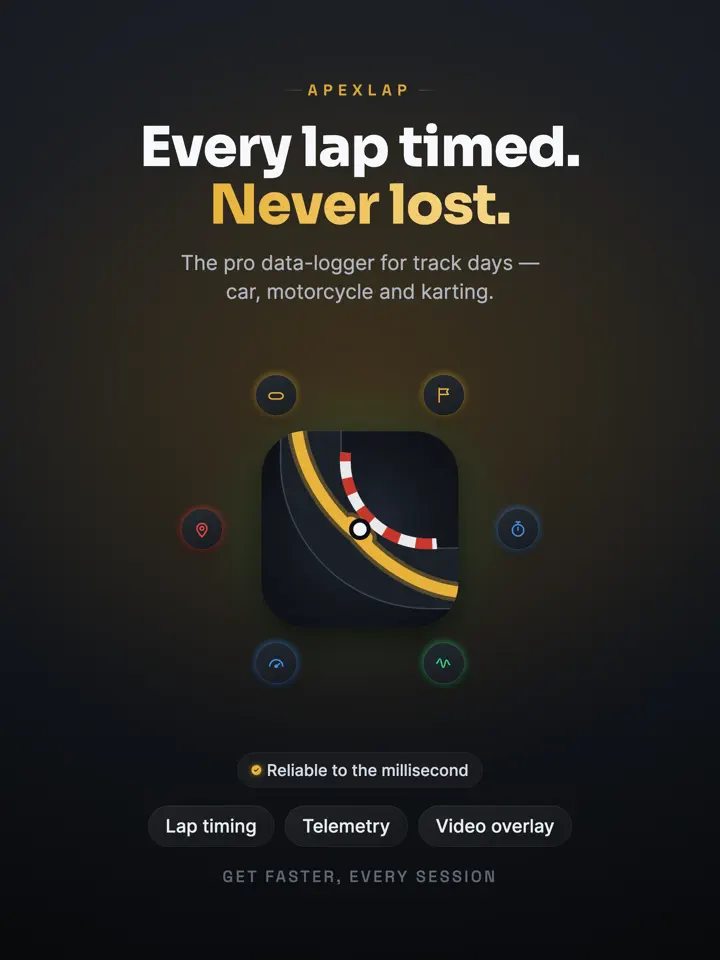 ApexLap on iPad: screenshot 1 of 7