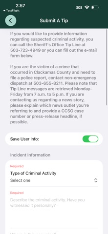 ClackCo Sheriff Screenshot 3 of 3
