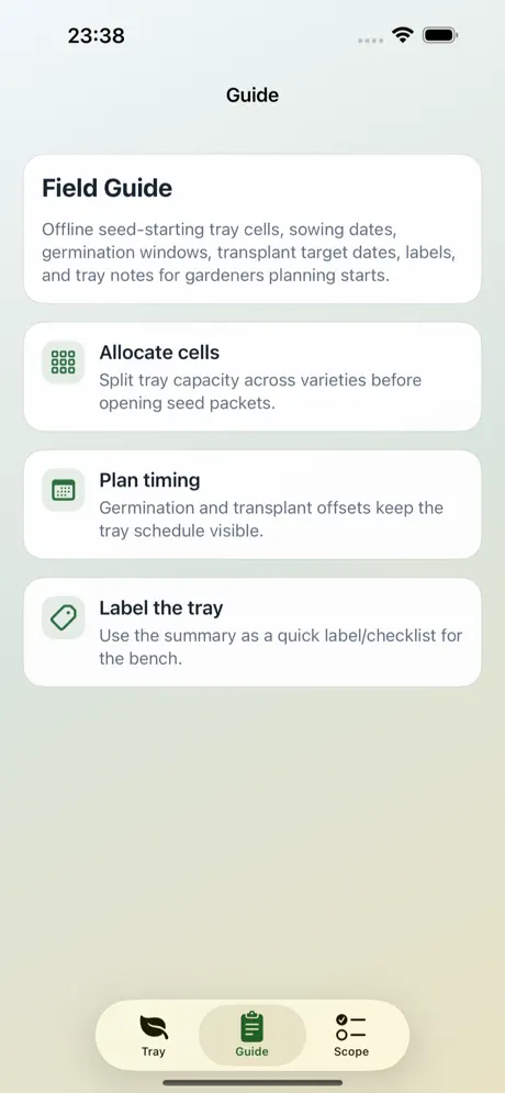 Seed Tray Planner screenshot 4