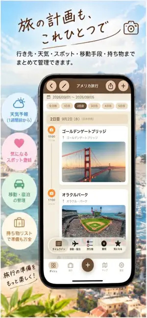 マイトリ - 旅行計画・記録アプリ screenshot 2