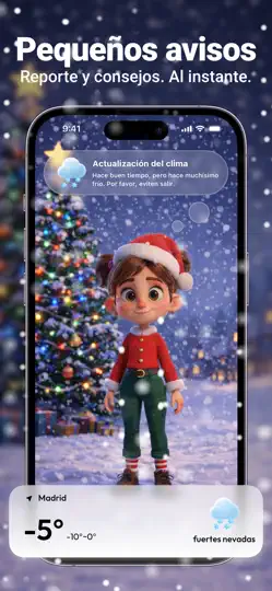 Captura de pantalla de Weatherly:Forecast&Radar en iPhone 1