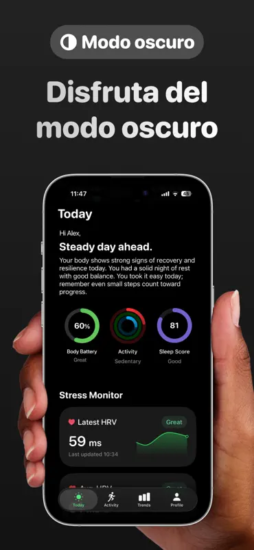 Welldo: HRV Tracker para Watch screenshot 9 of 9